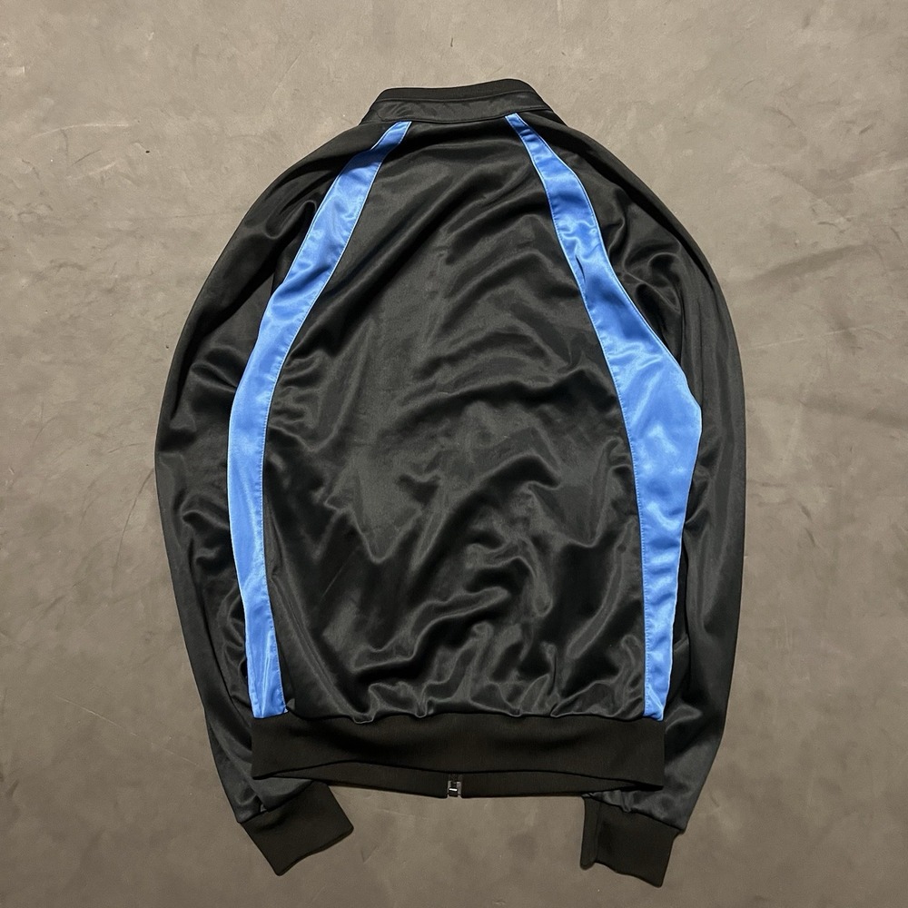 VTG 80s Nike Air Jordan Jacket Full Zip Black Track Warm-Up Sz‎ M Made In Japan - Picture 2 of 16